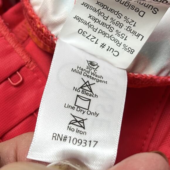 Sunsets Tankini Top 38G Hummingbird Cove NWT $106 Adjustable Strap Underwire - Picture 12 of 14